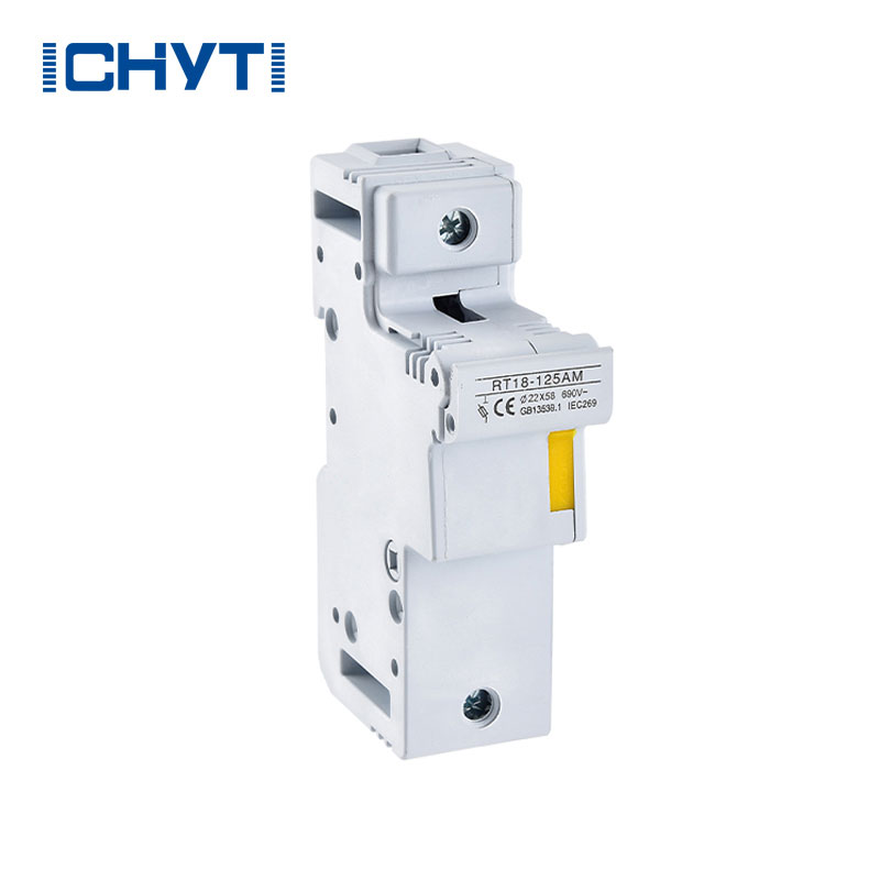 Држач за осигурувачи 125a 22x58mm Din Rail Ac