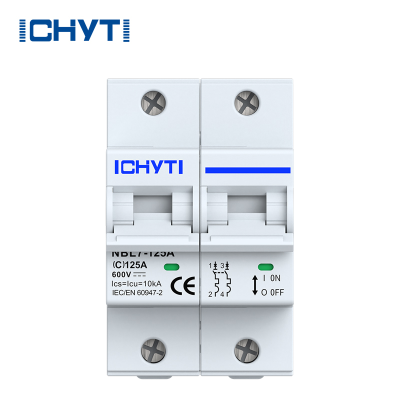 Неполаритетен 125A DC MCB